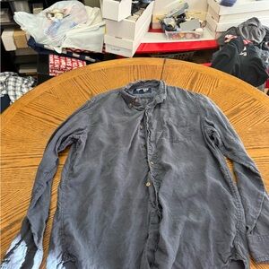 The New Ivy Brand Blue Button-Up Shirt